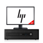 Pack PC + TFT: HP Prodesk 600 G2.  Core i5-6500 3.4 Ghz con 8 Gb de Ram y SSD 240 GB + TFT 22"