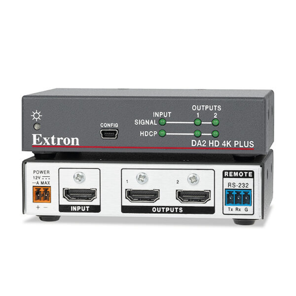 Amplificador de distribución de Segunda Mano Extron DA2 HD 4K