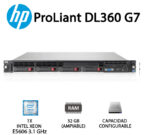 Servidor de Segunda Mano HP ProLiant DL360 G7+ 32Gb RAM DDR3 + P420 + 4x1Gb Serv + 2 POWER SUPPLY