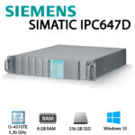 Ordenador de segunda mano SIEMENS Simatic IPCP647d i5-4570te 2.7 Ghz. 8 Gb Ram. 256 GB SSD