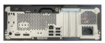 Ordenador de escritorio HP ProDesk 400 G7 SFF con procesador Intel Core i5-10400F en vista trasera
