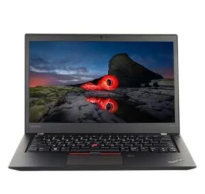 Portátil reacondicionado Lenovo ThinkPad T470 de 14 pulgadas color negro.